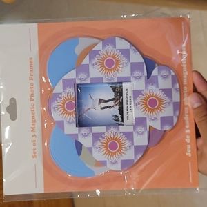 Fujifilm instax 3 photo magnet fridge decor